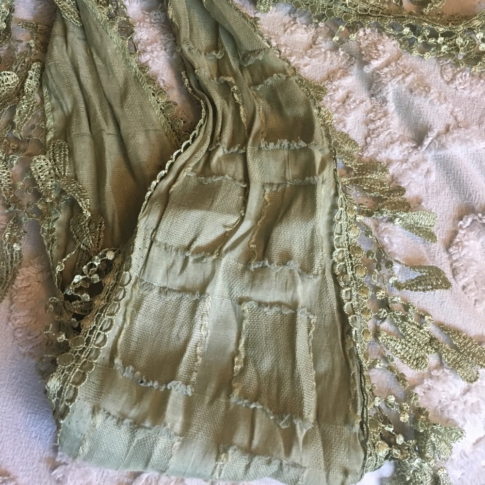 Sage Green Behemian Fashion Scarf